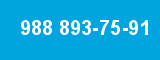 988 893-75-91 988 893-75-91